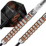 Šípky steel Harrows Luke Woodhouse Series 2 25g, 90% wolfram