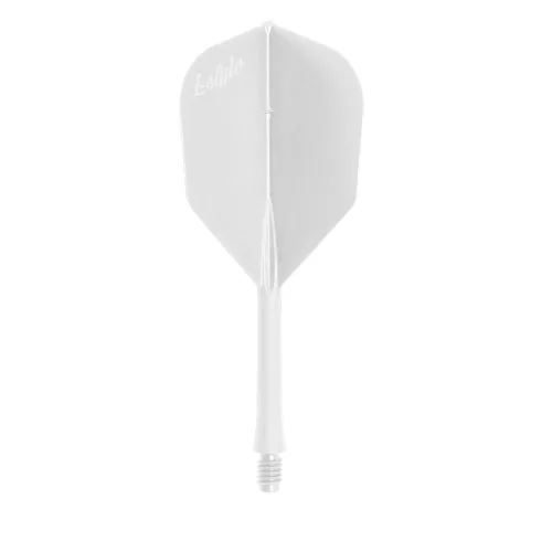 L-Style Barflight 260 biele integrované L3 letky a stredné násadky na šípky