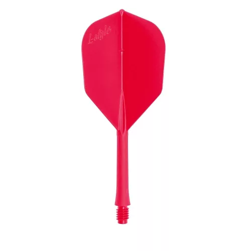 L-Style Barflight 260 červené integrované L3 letky a stredné násadky na šípky