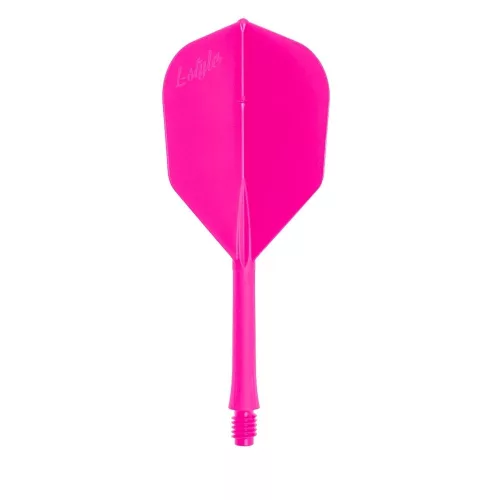 L-Style Barflight 260 neo ružové integrované L3 letky a stredné násadky na šípky