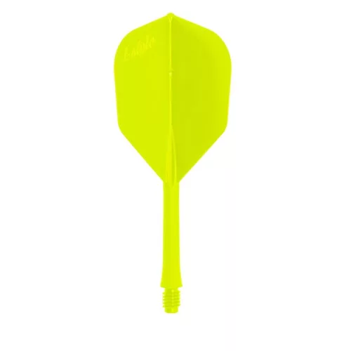 L-Style Barflight 260 neo žlté integrované L3 letky a stredné násadky na šípky