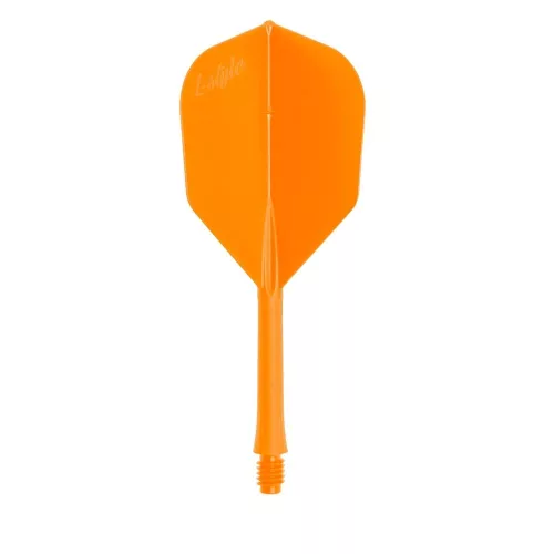 L-Style Bar Flight 260 neónovo oranžové integrované L3 letky a stredné násadky na šípky