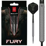 Šípky steel Bullet Fury 22g 90% wolfram