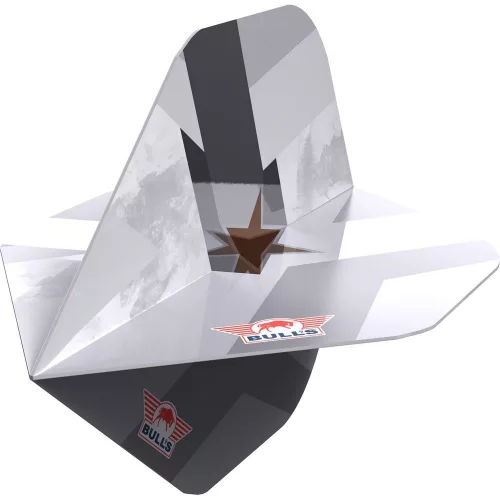 Letky na šípky Bull's Ricky Evans 95% No2 sivé