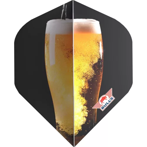 Letky na šípky Bull's Design 100 Beer Glass No2