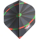 Letky na šípky Bull's Design 100  Board Black No2