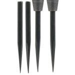 Náhradné hroty na steel šípky Bull's NL Triangular, čierne 32mm