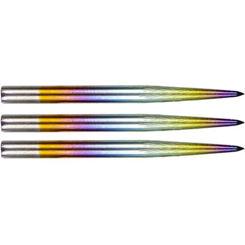 Hroty na steel šípky Bull's dúhové 32mm