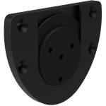 Zavesenie na sisalový terč Bulls U Fixing Bracket čierne