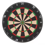 Číselník Bull's na sisalové terče zlatý, strieborný a biely - 3ks