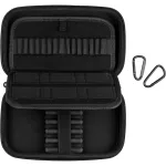 Puzdro Bull's Morph strieborné na 2 sety šípok