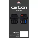 Puzdro Bull's Carbon Wallet čierne na 2 sety šípok