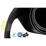 Gumený koberec pred terč Bulls Rubber Oche 300×60cm čierny