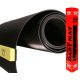 Gumený koberec pred terč Bulls Rubber Oche 300×90cm čierny