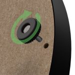 Sisalový terč Bull's Advantage Black