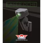 Laserová odhodová čiara Bulls Green Laser Oche