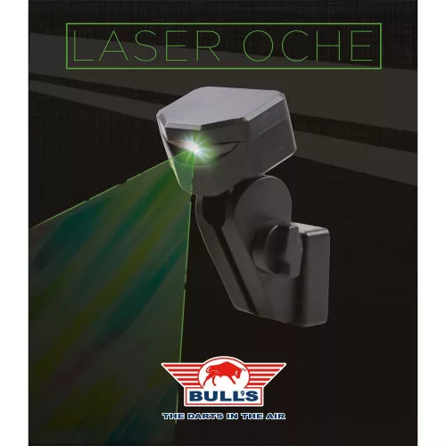 Laserová odhodová čiara Bulls Green Laser Oche
