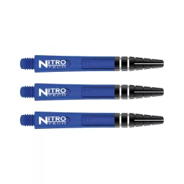 Násadky na šípky Red Dragon Nitrotech plastové modré, dlhé