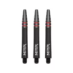 Násadky na šípky Red Dragon Nitro XFire čierne, dlhé 42mm