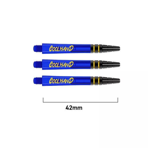 Násadky na šípky Red Dragon Luke Humphries Nitrotech modré, dlhé