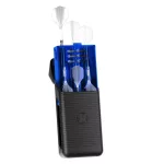 Puzdro Harrows Vault čierno-modré na 1 set šípok