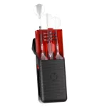 Puzdro Harrows Vault čierno-červené na 1 set šípok