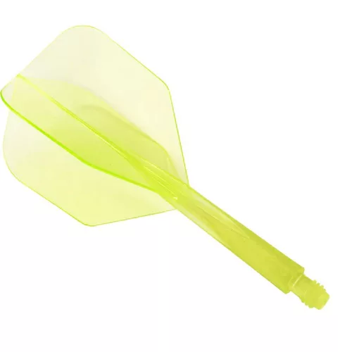 Letky na šípky Condor AXE Neon žlté, Small letky a midi násadky