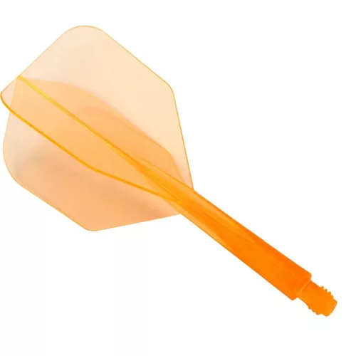 Letky na šípky Condor AXE Neon oranžové, Small letky a midi násadky