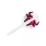 Letky na šípky Condor AXE Aussie Bull priehľadné, small letky a dlhé násadky