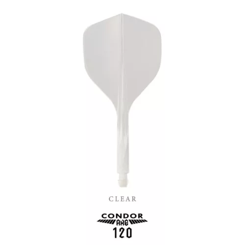 Condor AXE 120 priehľadné, štandardné letky a krátke násadky 18mm