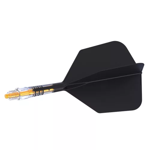 Cuesoul ROST T19 čierno-žlté, Big Wing letky, carbon násadky veľkosť 1