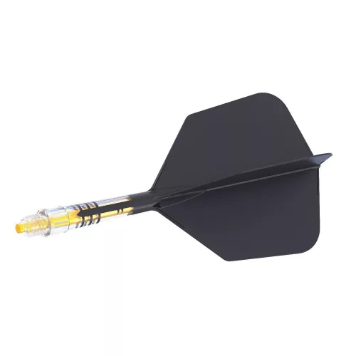 Cuesoul ROST T19 čierno-žlté, Big Wing letky, carbon násadky veľkosť 2