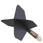 Cuesoul ROST T19 čierno-žlté, Big Wing letky, carbon násadky veľkosť 4