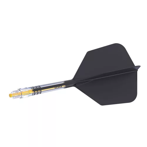 Cuesoul ROST T19 čierno-žlté, Big Wing letky, carbon násadky veľkosť 5