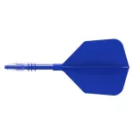 Cuesoul ROST T19 modré, Big Wing letky, carbon násadky veľkosť 3