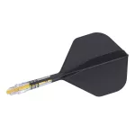 Cuesoul ROST T19 čierno-žlté, No2 letky, carbon násadky veľkosť 2