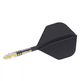 Cuesoul ROST T19 čierno-žlté, No2 letky, carbon násadky veľkosť 3