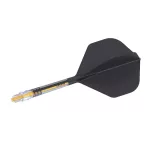 Cuesoul ROST T19 čierno-žlté, No2 letky, carbon násadky veľkosť 6