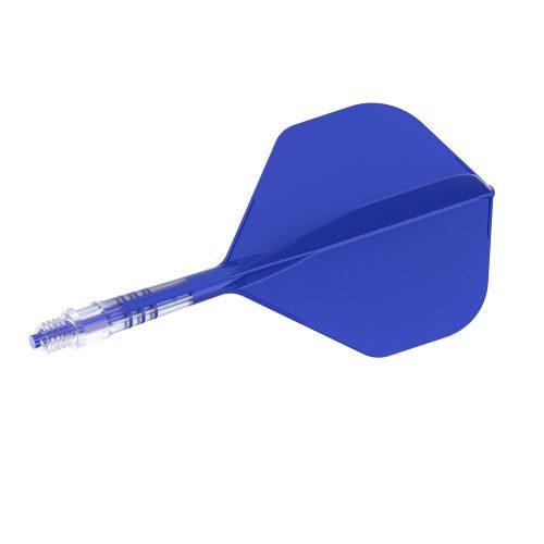 Cuesoul ROST T19 modro-priehľadné, No2 letky, carbon násadky veľkosť 1
