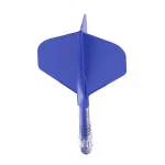 Cuesoul ROST T19 modro-priehľadné, No2 letky, carbon násadky veľkosť 4