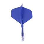 Cuesoul ROST T19 modro-priehľadné, No2 letky, carbon násadky veľkosť 5