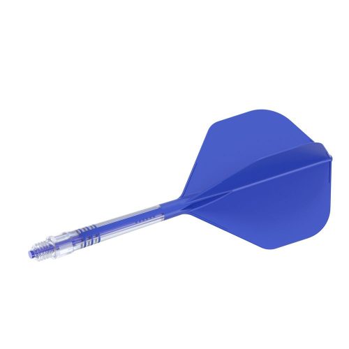 Cuesoul ROST T19 modro-priehľadné, No2 letky, carbon násadky veľkosť 6