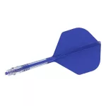 Cuesoul ROST T19 modro-priehľadné, No6 letky, carbon násadky veľkosť 5