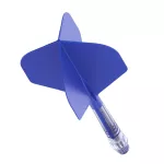 Cuesoul ROST T19 modro-priehľadné, No6 letky, carbon násadky veľkosť 5