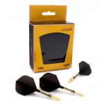 Cuesoul ROST T19 čierno-žlté, No6 letky, carbon násadky veľkosť 5