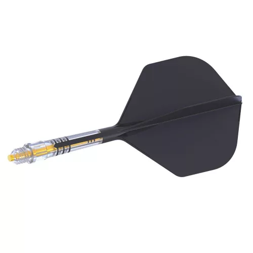 Cuesoul ROST T19 čierno-žlté, No6 letky, carbon násadky veľkosť 3