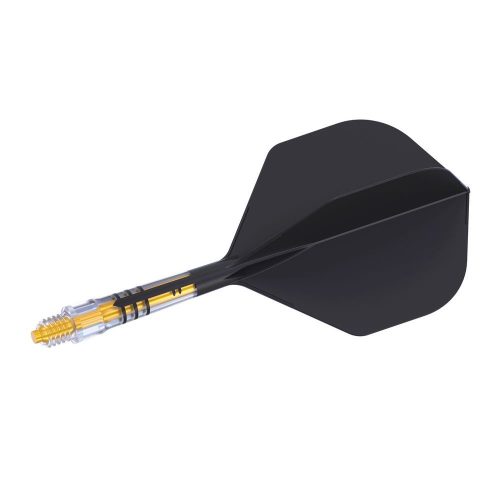 Cuesoul ROST T19 čierno-žlté, No6 letky, carbon násadky veľkosť 2