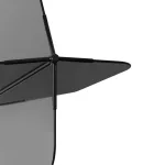 Cuesoul ROST 77 priehľadné čierne, Big Wing letky a stredné násadky