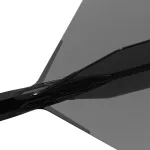 Cuesoul ROST 77 priehľadné čierne, Big Wing letky a stredné násadky