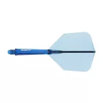 Cuesoul ROST 77 priehľadné modré, Big Wing letky a stredné násadky